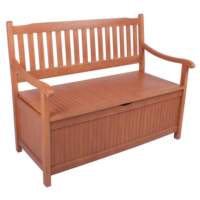 Garten Living Banktruhe Houston aus Holz & Bewertungen Wayfair.de